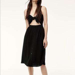 Wilfred Adelia Tie-Front Dress, Size 4 (NWOT)